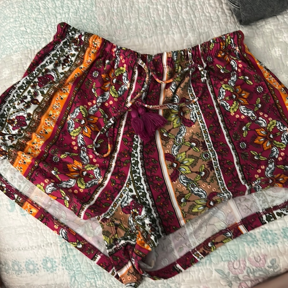 multicolored shorts